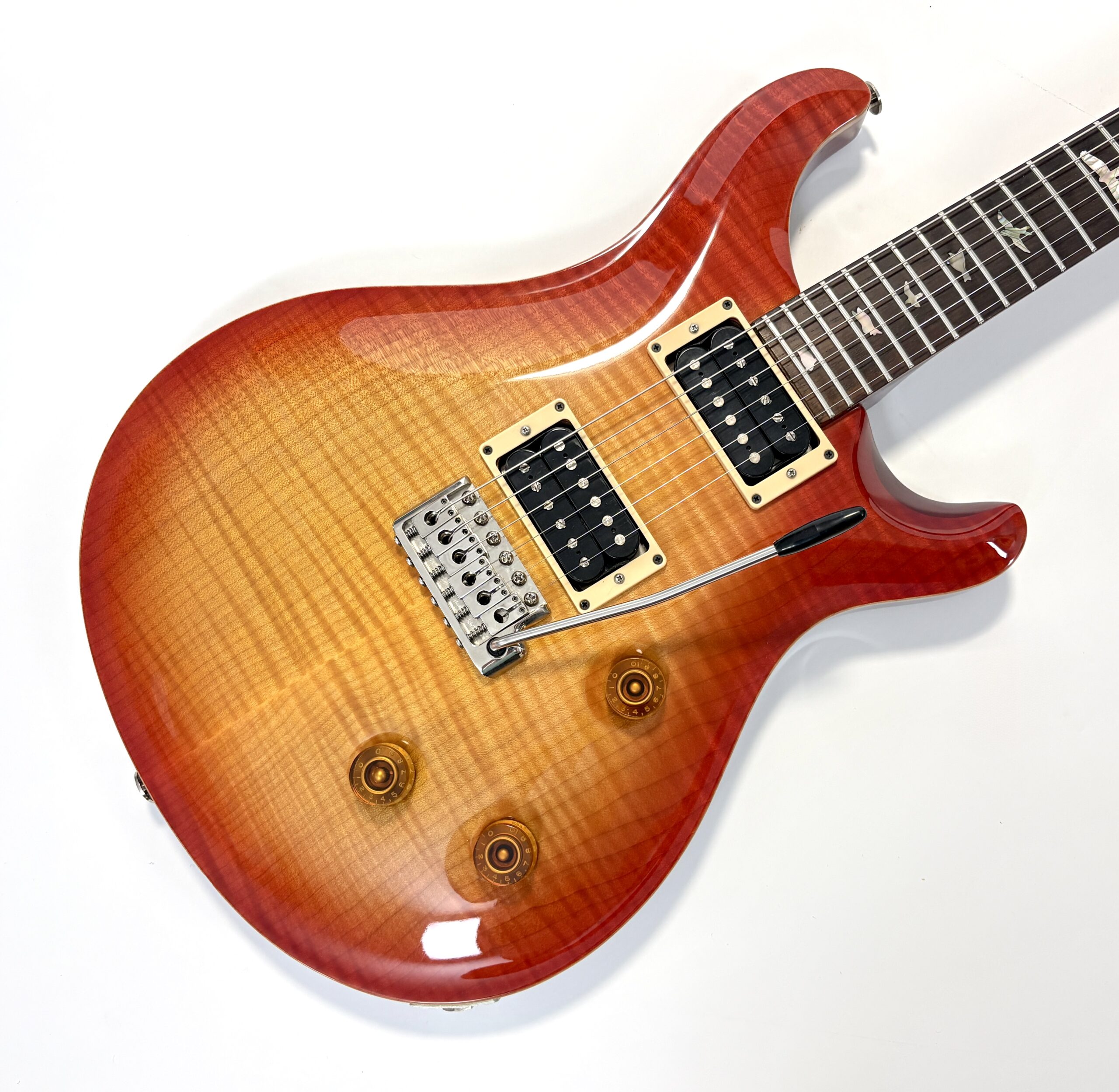 PRS Custom 24 Tremolo 1991 Vintage Sunburst 10-Top - Thumbnail 3