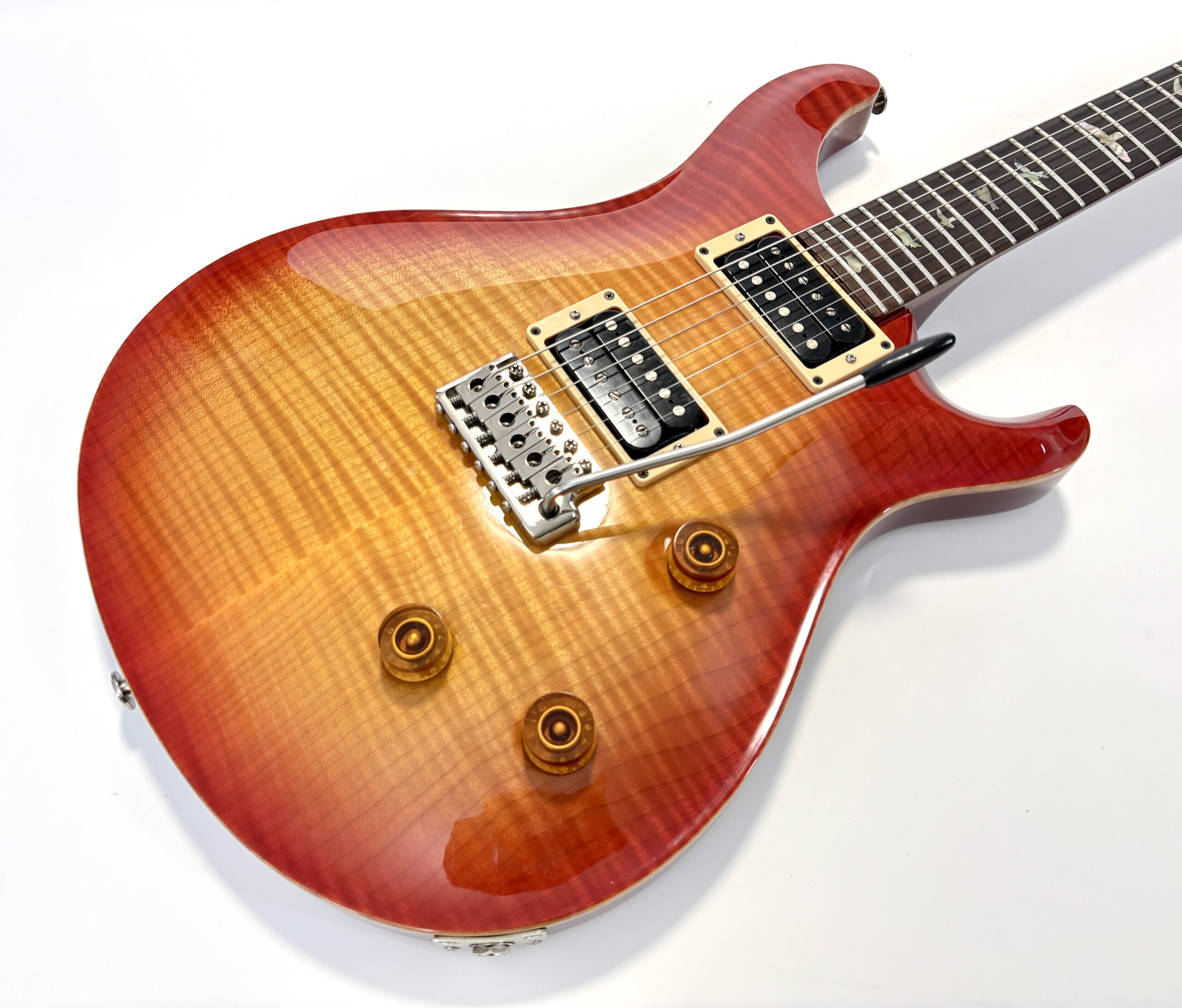 PRS Custom 24 Tremolo 1991 Vintage Sunburst 10-Top - Thumbnail 4