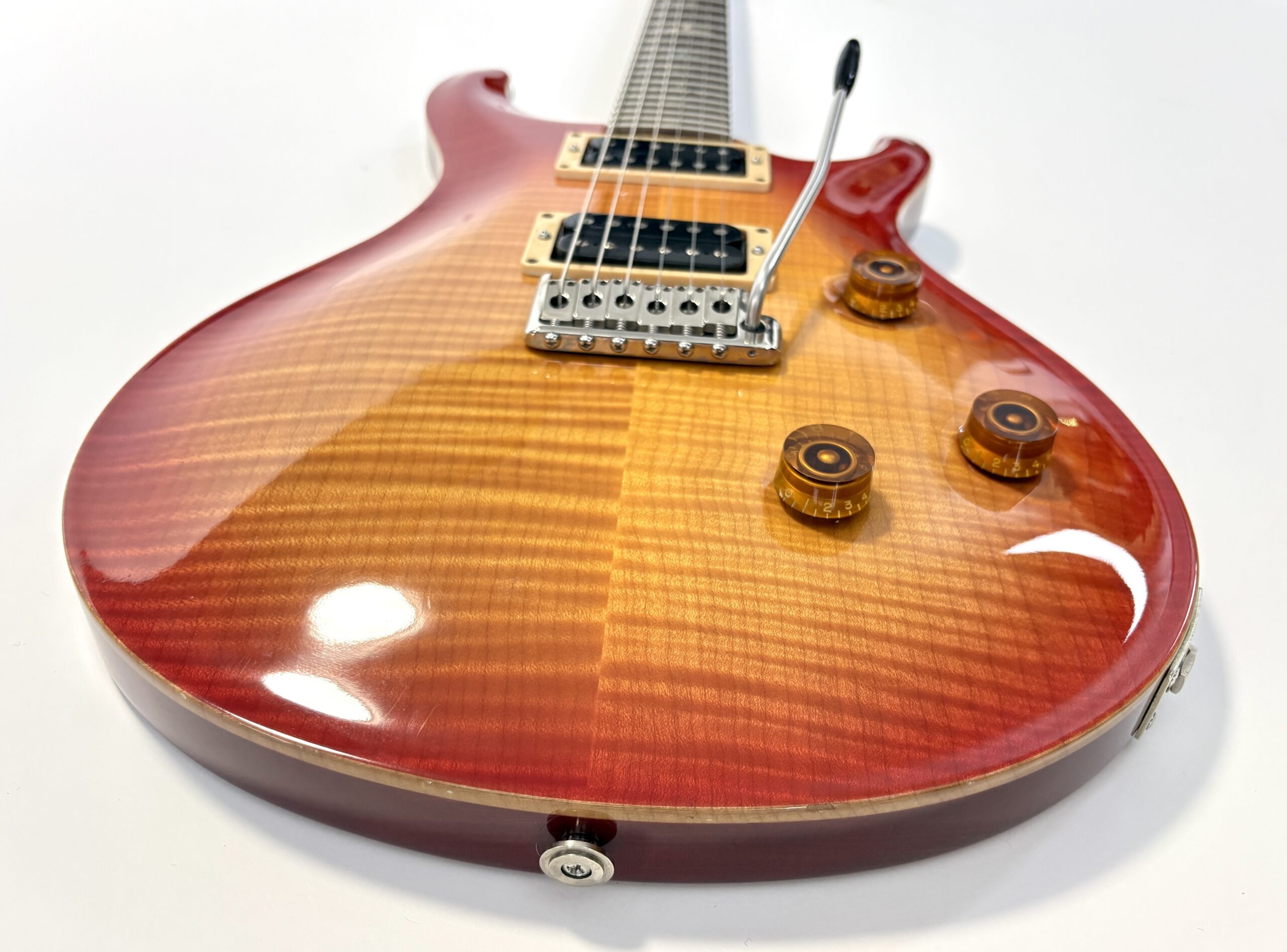 PRS Custom 24 Tremolo 1991 Vintage Sunburst 10-Top - Thumbnail 5