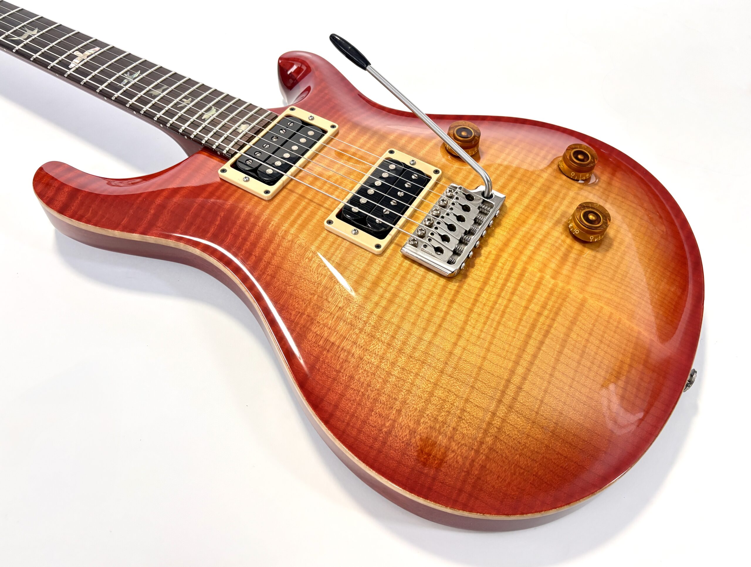 PRS Custom 24 Tremolo 1991 Vintage Sunburst 10-Top - Thumbnail 6